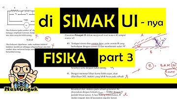 Pembahasan Soal SIMAK UI Fisika - Part 3