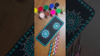 Mandala Dot Bookmark. #shorts #mandalaart #dotart #bookmark #artshorts