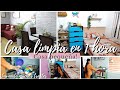 CASA DEL FONDO SOCIAL! LIMPIEZA EN 1 HORA \\ ORGANIZANDO TODO MI HOGAR!! DÍA PRODUCTIVO ✅️