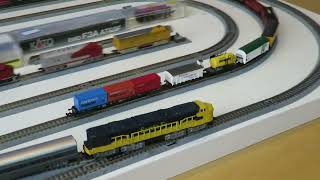 Con-Cor (Kato) 3321E (1975) GE GTEL 4500 Gas Turbine Veranda Santa Fe Yellow Bonnet