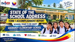STATE OF THE SCHOOL ADDRESS 2026 | SOSA Guide for School Principals