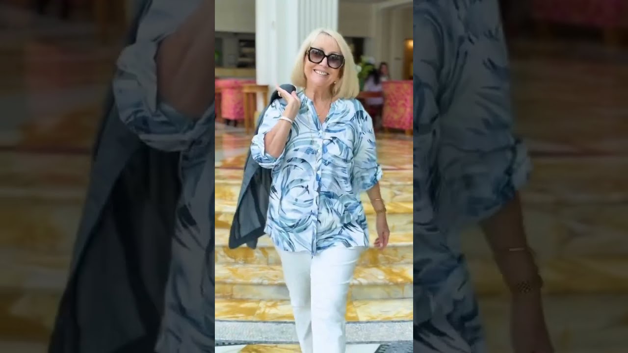 Естественная красота для женщин старше 40, 50 и 60 лет / Новые модные тренды для женщин / Весенне...