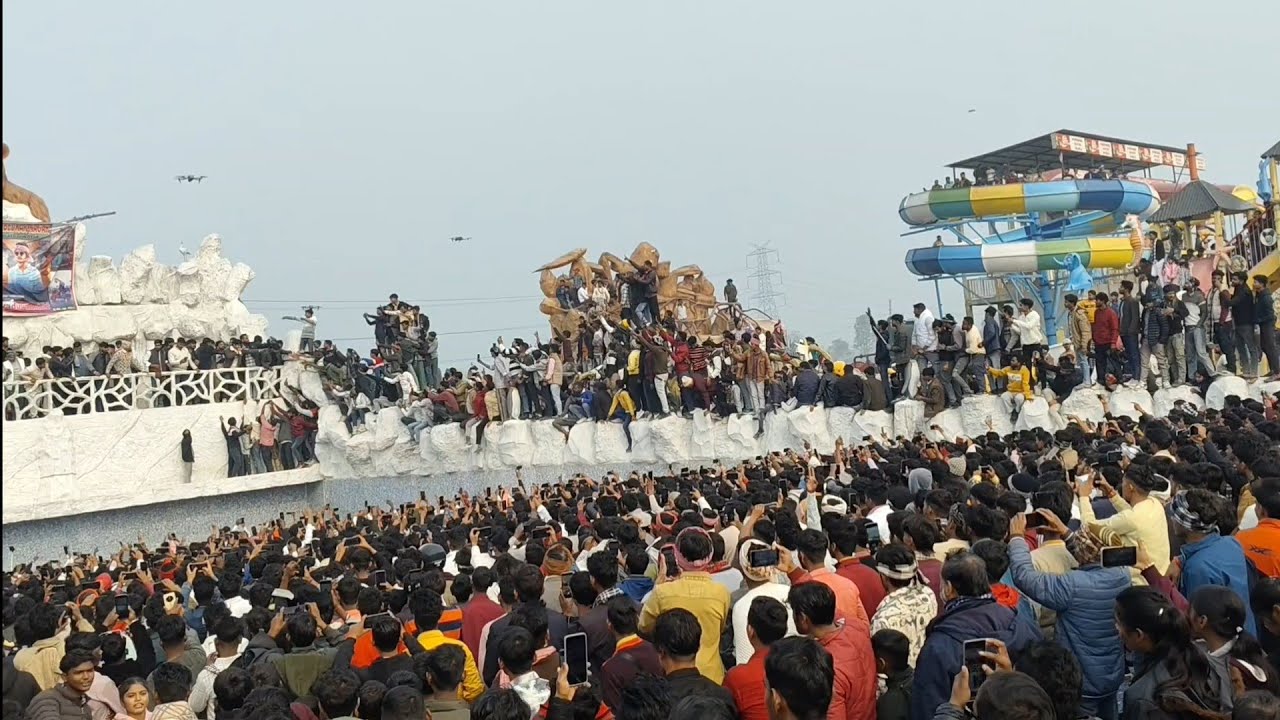 Sanjay Yaduvanshi Visit Bariyawan Hungama Water Park Ambedkar Nagar 