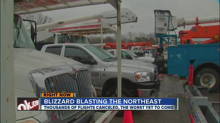 Maureen McCann's mom describes the blizzard in the...