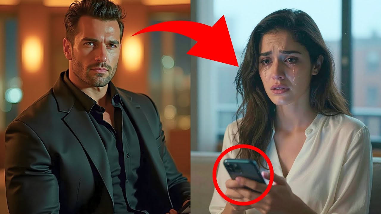 “No me cuelgues, amor” — dijo la ESPOSA… y el MILLONARIO miró la pantalla y la ignoró sin saber...