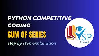 Sum of Series Coding Question in Python | Placement Logic Problem