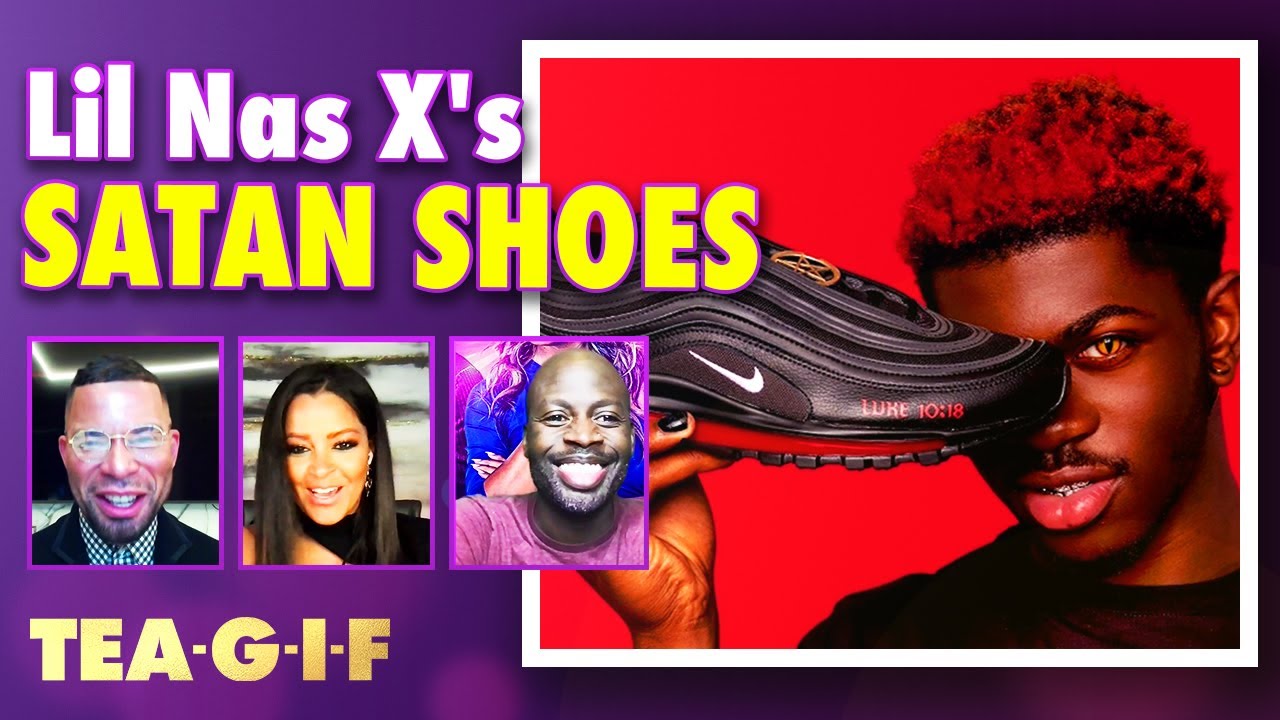 Controversy over Lil Nas X's Satan Shoes Over? | Tea-G-I-F FOX Soul