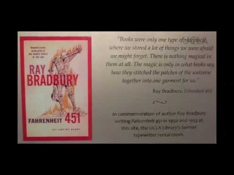 Video: Kāpēc Bredberijs rakstīja 451 pēc Fārenheita?