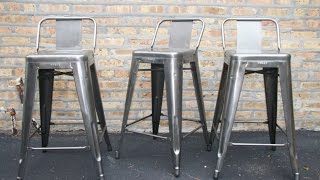 Comfortable Metal Bar Stools With Back For Your Perfect Mini Bar I created this video with the YouTube Slideshow Creator (https://www.youtube.com/upload) Comfortable Metal Bar Stools With Back
