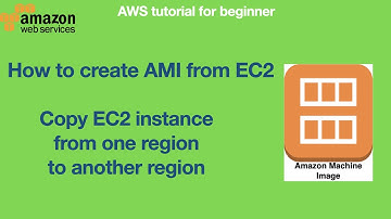 Create your own AMI from running EC2 | Amazon Machine Images | Copy AMI to different region | Cloud