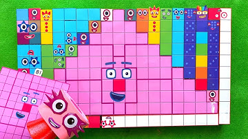 Looking for Numberblocks NEW 81 180 Puzzle Tetris Shape ASMR chirping of birds