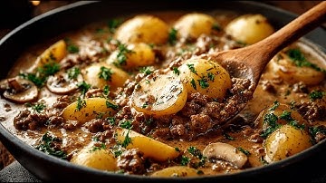 Nothing Is More Comforting Than Potato & Ground Meat👌🏻 Easy & Quick Dinner Recipes
