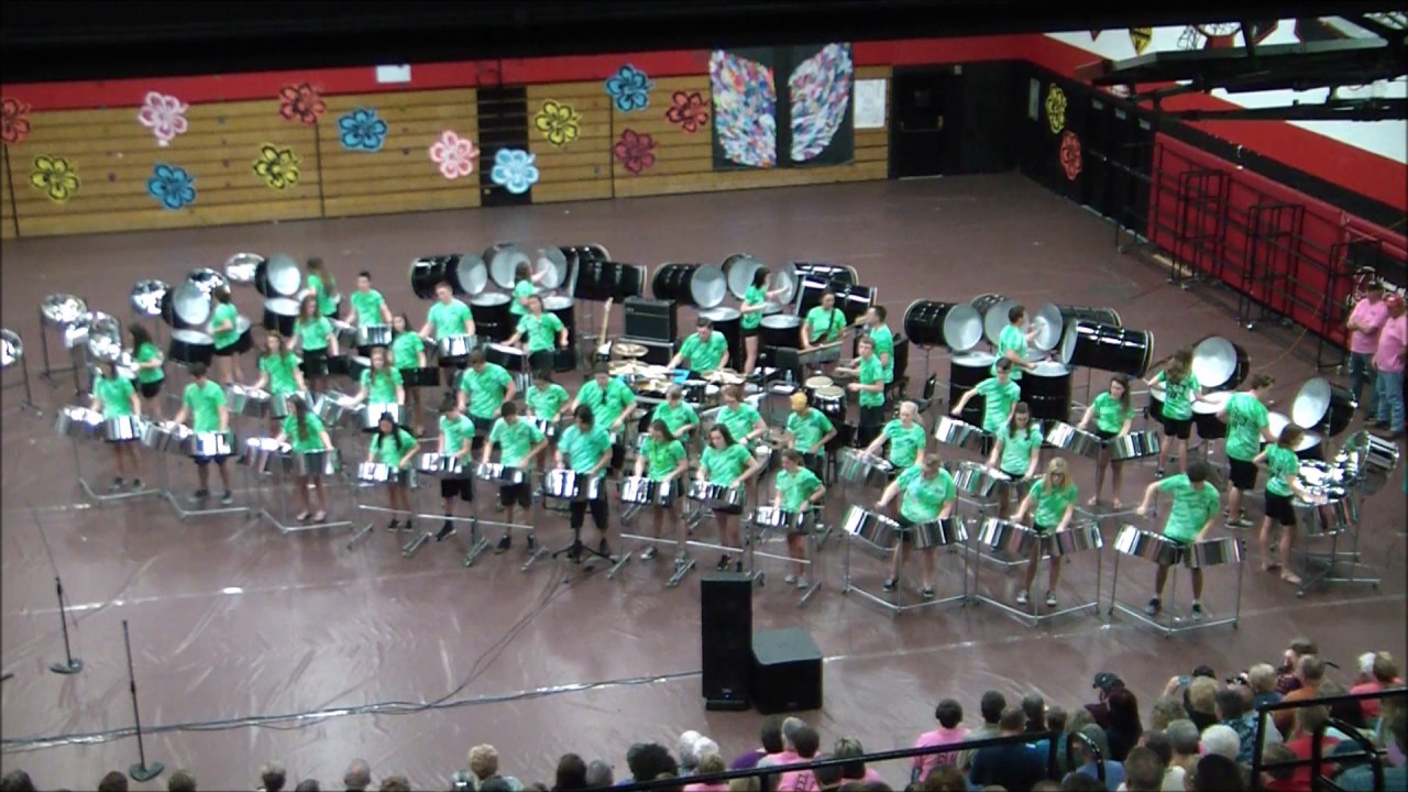 New Philadelphia Quaker Steel Drum Band Cruel Summer 170429 YouTube