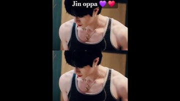 Jin oppa ❤️‍🔥#bts #btsshorts #btsedits #shorts #btsarmy #new #shortsvideo #shortvideo #trending