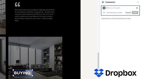 Dropbox Annotations & Comment - How To Review Better!