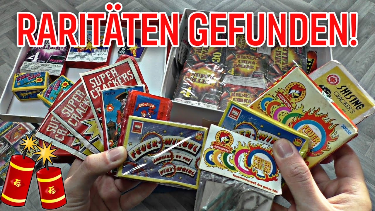 RARITÄTEN in den SILVESTER RESTEN gefunden! | AllPyroStuff