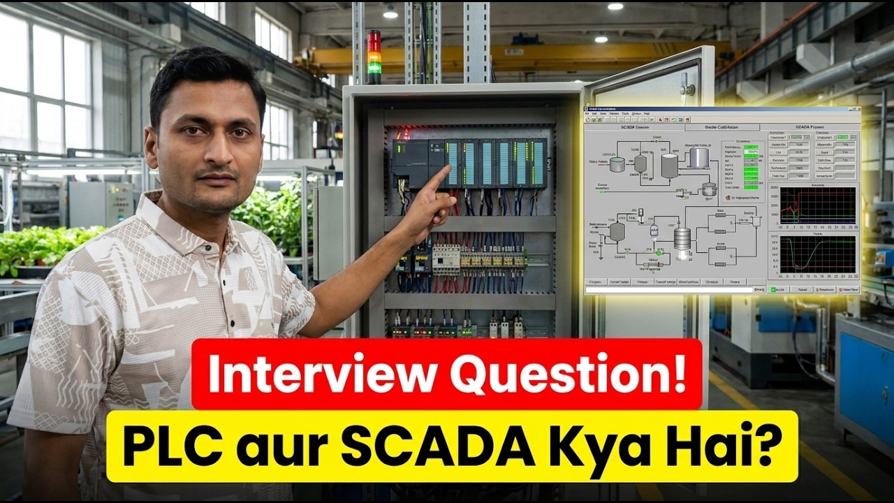 PLC and SCADA difference | Difference Between PLC and SCADA | PLC in ...