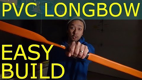 How to make a PVC Long Bow | JimBowJim Bow SN3