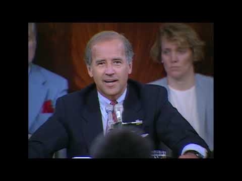 Clarence Thomas Recounts Biden-led Confirmation Hearings