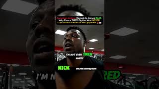 Rampage Jackson Reveals to his son RAJA Why Even a TIRED Fighter Must NEVER Look...