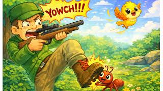 Kind Little Bird Story | Short Moral Story for Children.🌈🐦