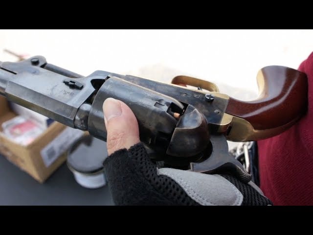 コルト M1848 ドラグーン用左利きレザーホルスター No.724 sddefault.jpg