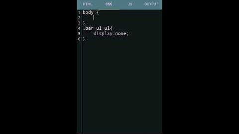 Menu Bars html #shorts #video #highflowtechyoutubechannel
