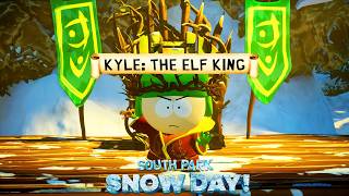 HIGH ELF KING KYLE CHAPTER 1 BOSS | South Park: Snow Day! | Weed Killer Trophy