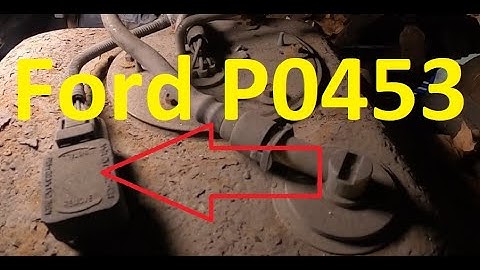 Causes and Fixes Ford P0453 Code: Evaporative Emission Control System Pressure Sensor High input