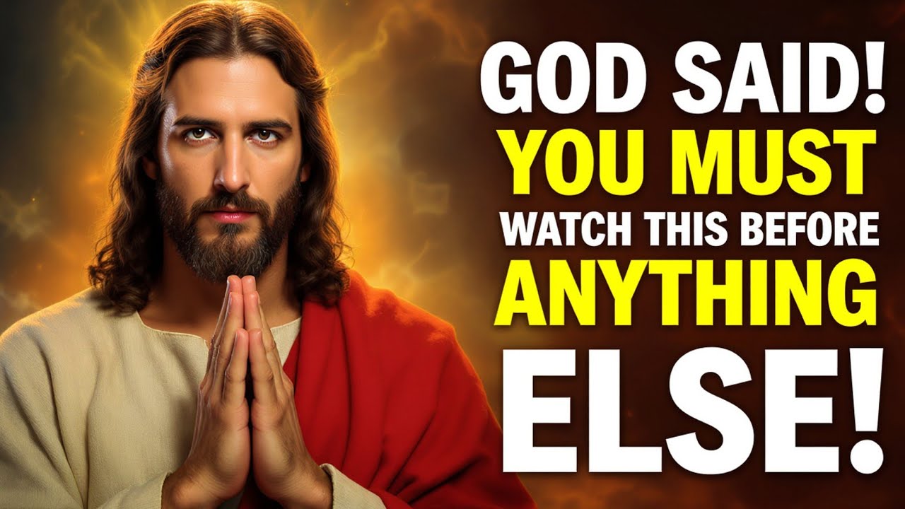 🛑 БОГ ГОВОРИТ: ВЫ ДОЛЖНЫ ПОСМОТРЕТЬ ЭТО ПРЕЖДЕ ВСЕГО ОСТАЛЬНОГО! | ПОСЛАНИЕ БОГА ДЛЯ ВАС СЕГОДНЯ ...