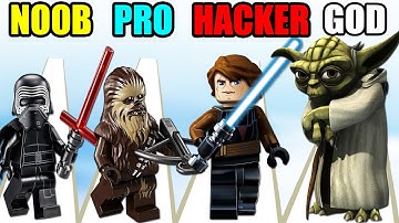 NOOB vs PRO vs HACKER vs GOD in Saber Merge 3D