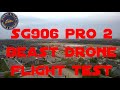 SG906 Pro 2 Beast Drone 3 Axis Gimbal Flight Test and Review