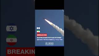 Iran Releases Footage Of Strike On Haifa Petrochemical Facilities