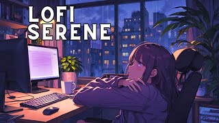 Tranquil Rainy Day Work Haven 🌧️ - Lofi Hip Hop for Stress Relief