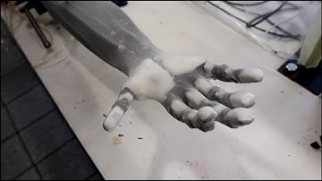 Thumb Motion - Artificial Muscles Robotic Arm