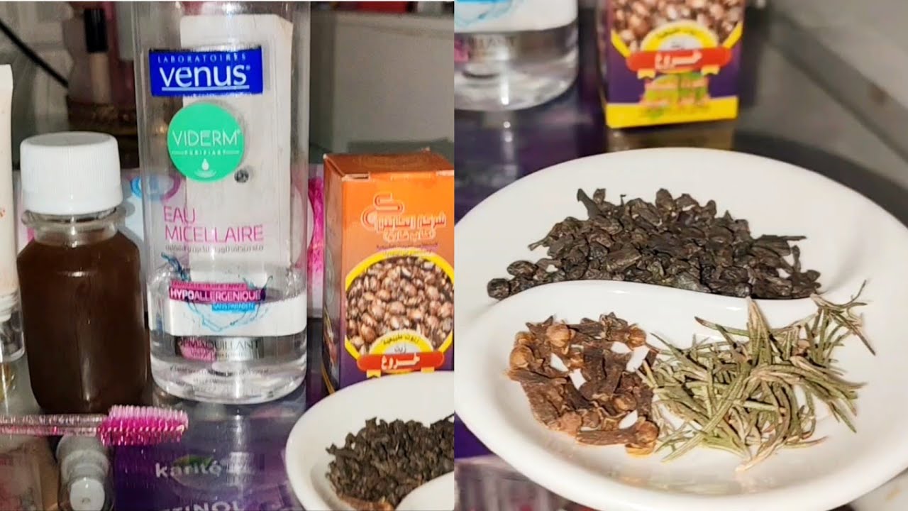 وصفة تطويل الرموش ❤️ 🌷 