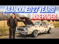 ABANDONED Mustang Cobra Rescued After 27 Years - EASY Power Upgrades!