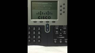 Factory Reset Cisco 7961