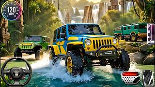 Offroad Jeep Driving Simulator 3D Game - Drive SUV 4×4 Jeep Offroad Game - Android Gameplay screenshot 5