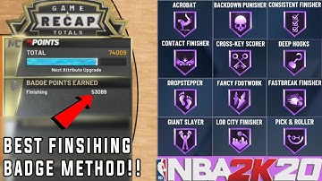 BEST WAY TO GET FINISHING BADGES! HOW TO GET ALL FINISHING BADGES UNDER 1 HOUR! FASTEST BADGE METHOD