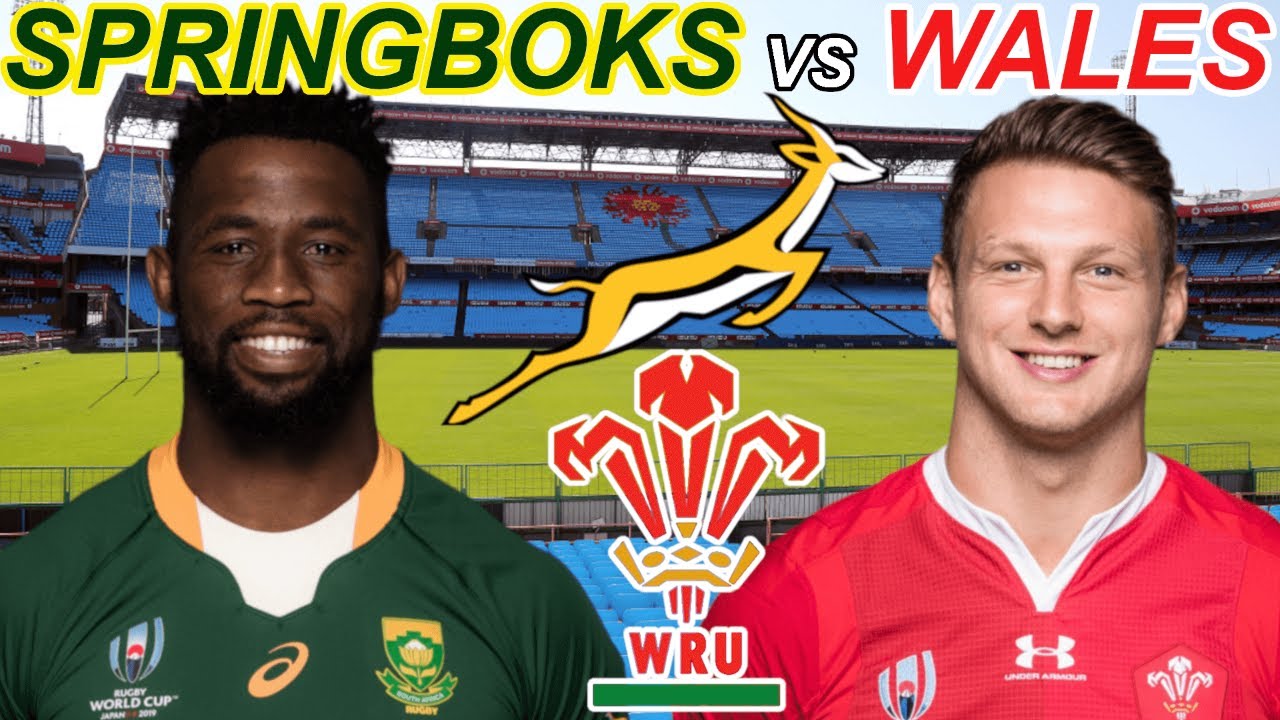 SPRINGBOKS vs WALES 1st Test 2022 Live Commentary