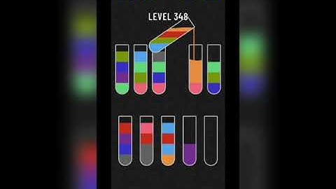 Water sort puzzle level 348