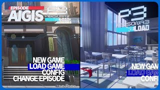 When Persona 3 Reload Hits You With The New Title Screen Twice