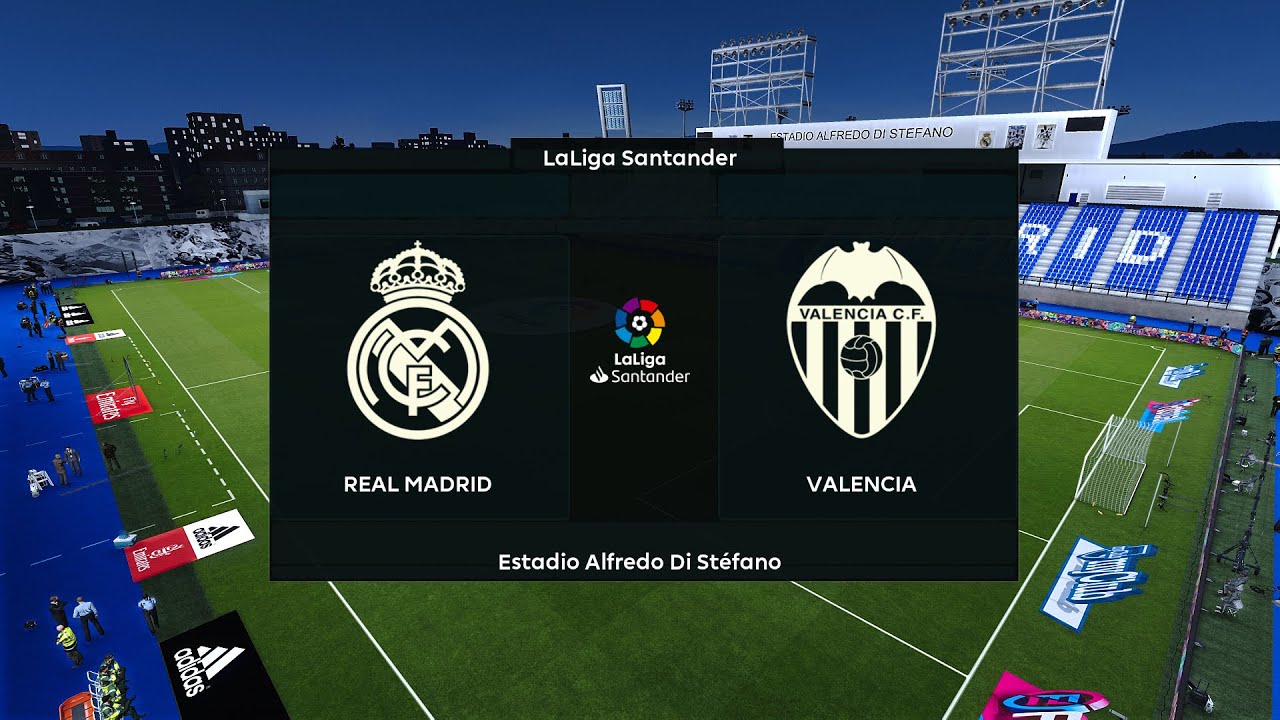 PES 2021 | REAL MADRID VS VALENCIA | LA LIGA 20-21 FHD GAMEPLAY - YouTube