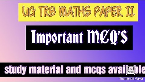 mcqs for unit 1 #trbmathsstudymaterial #ugtrb #trbmaths #statisticalexam #ugtrbmaths