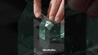 Cutting and slicing glass objects#asmr #slicing #ytshorts #shorts