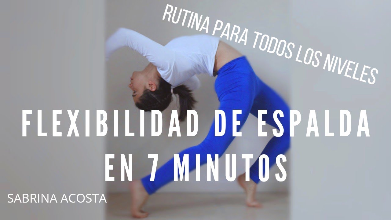 ¡NO OLVIDES ESTIRAR TU ESPALDA! hace esto para mejorar tu arco | Sabrina Acosta