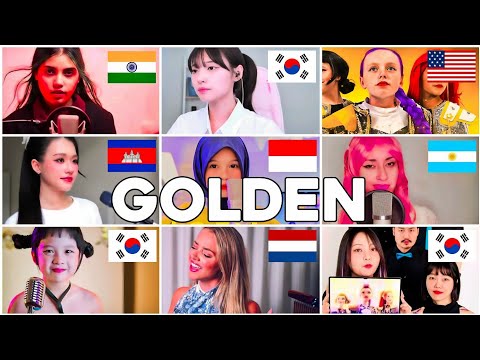 GOLDEN - HUNTRI/X - Who Sang It Better - Kpop Demon Hunters (20 Different Countries)