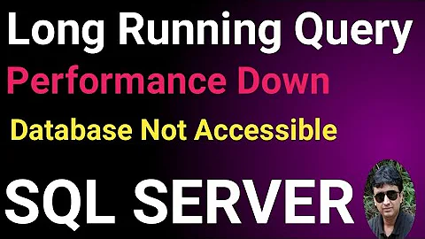 SQL Server Performance issues || SQL Server Long Running Query || SQL Server Query Running Slow