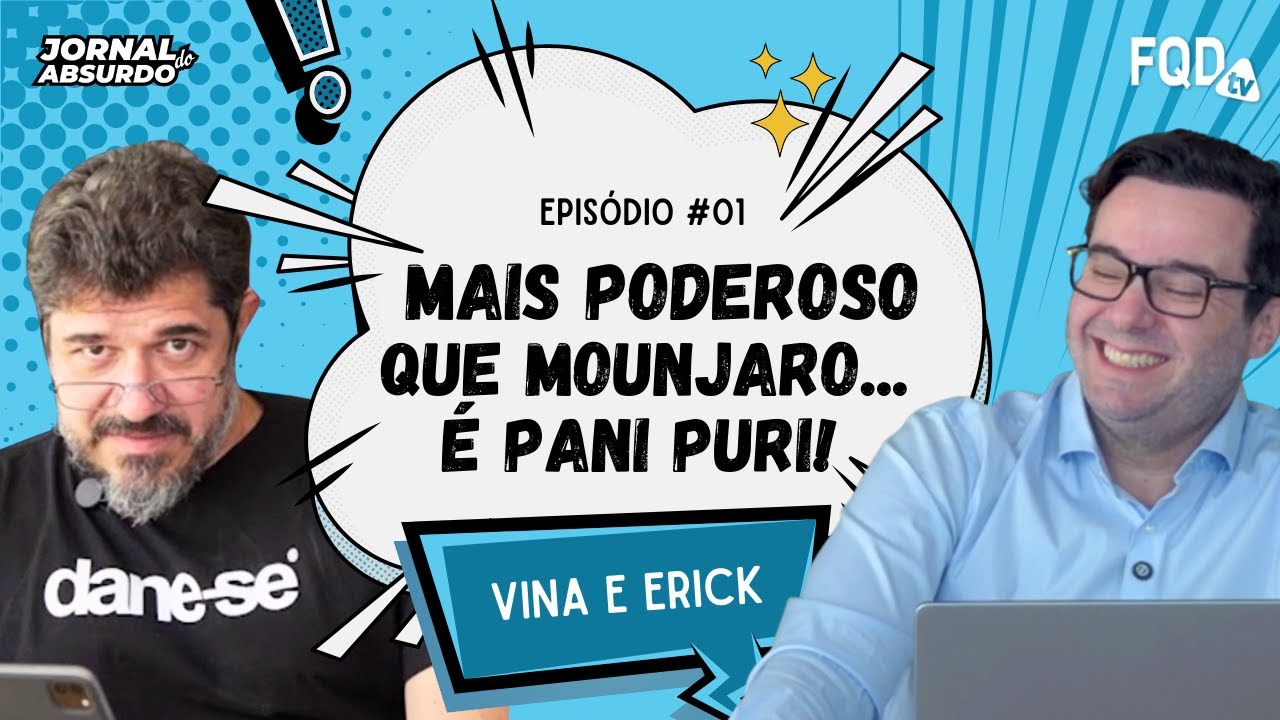 Jornal do Absurdo: Notícias bizarras, vídeos estranhos e o caos do cotidiano. #EP01